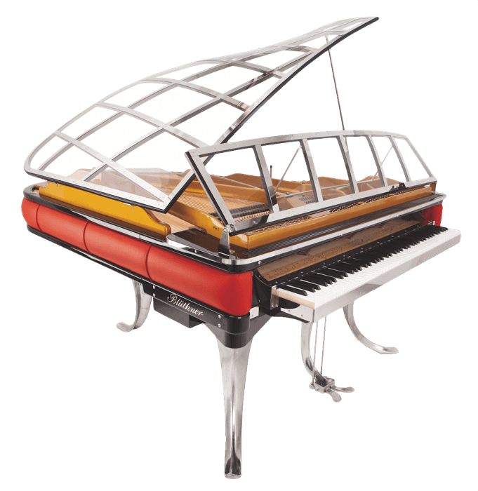 The Bluthner grand piano designed by Poul Hennigsen
