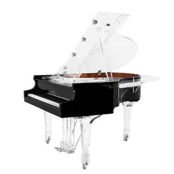 Aire™ baby grand transparent piano
