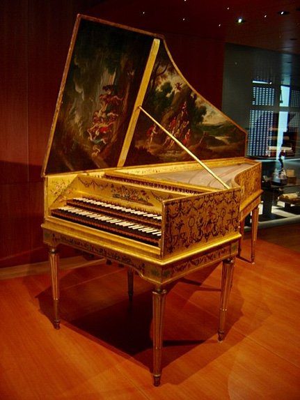 Harpsichord by Ruckers 1646
