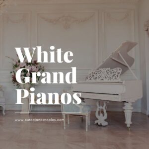 white grand pianos
