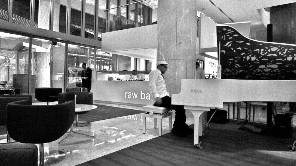 Piano in Hotels, Condominiums, Lobbies and Lounges