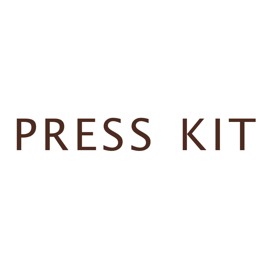 A press kit with the words " press kit ".