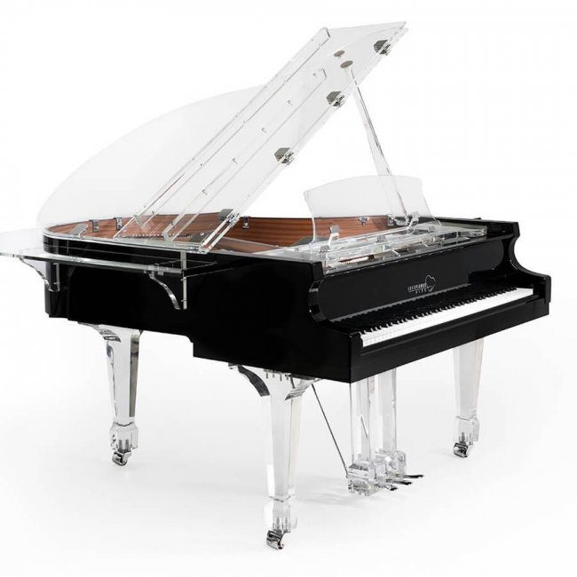 Transparent Designer Piano - The Aire Crystal Piano