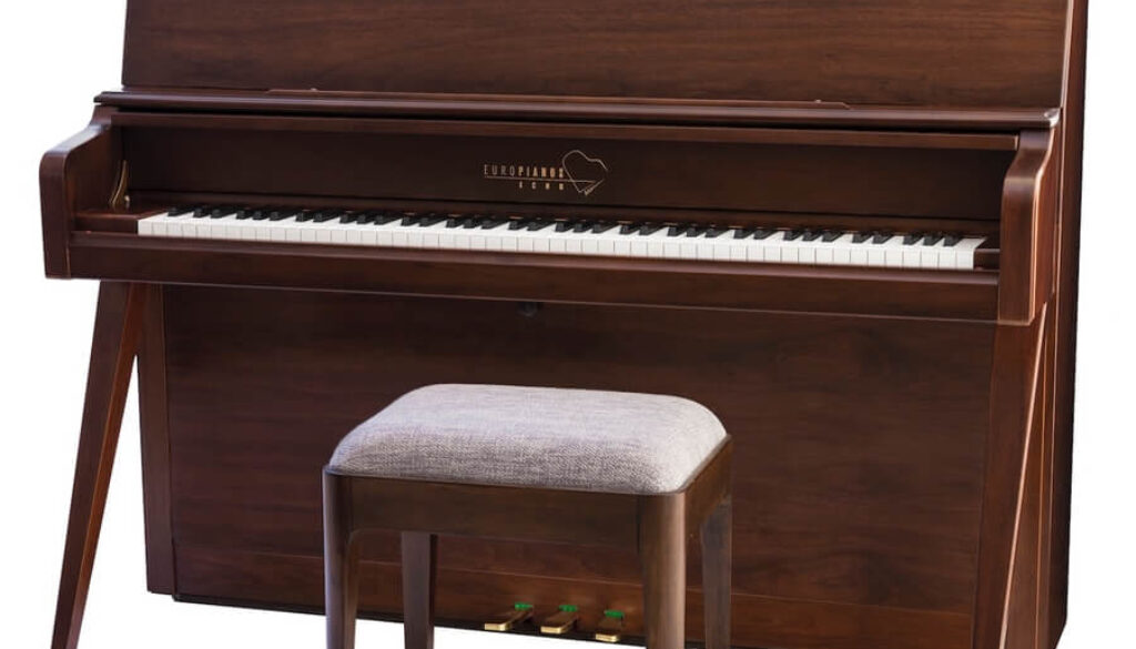 Echo Mid Century Modern Upright Piano
