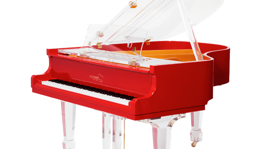 Aire Red Baby Grand Piano
