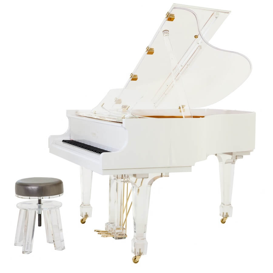 Aire™ Transparent Baby Grand Piano