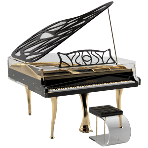 Bluthner Lucid Hive Elegance Acrylic Piano for Sale