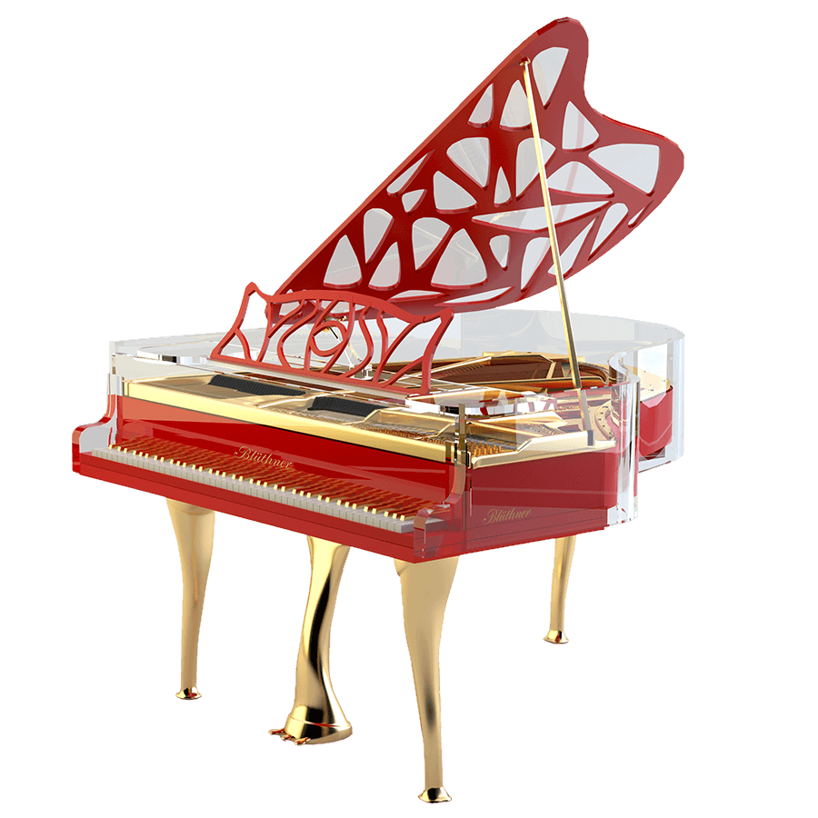 Bluthner Lucid Hive Elegance Acrylic Piano