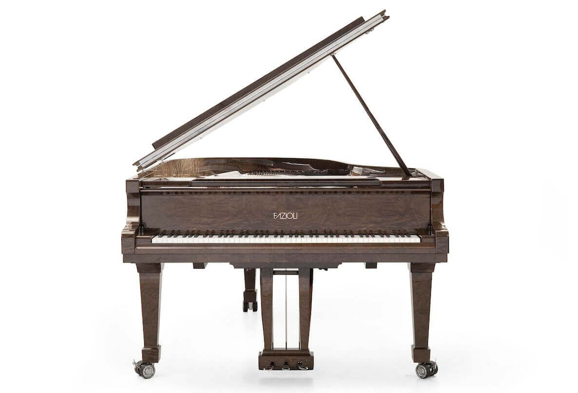 Fazioli Baby Grand Piano - Tamo Burl Model