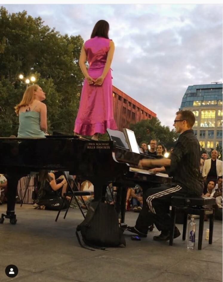 The Crazy Piano Man Of Washington Square